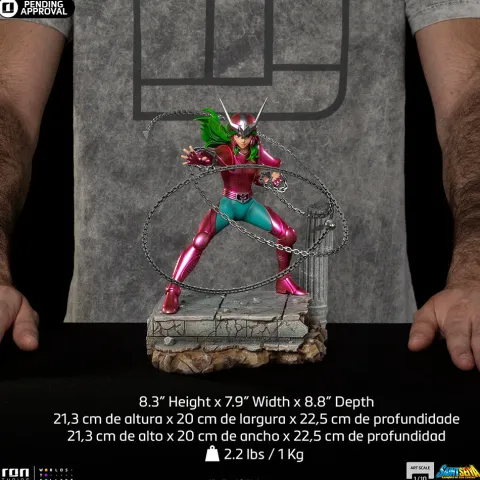 Andromeda Shun - Saint Seiya - Art Scale 1/10 - Iron Studios