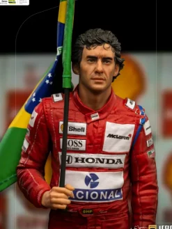 Ayrton Senna Deluxe - GP Brazil 1991 - Art Scale 1/10 - Iron Studios