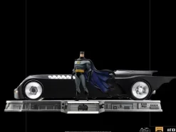 Batman and Batmobile Deluxe - Batman Animated Series - Art Scale 1/10 - Iron Studios