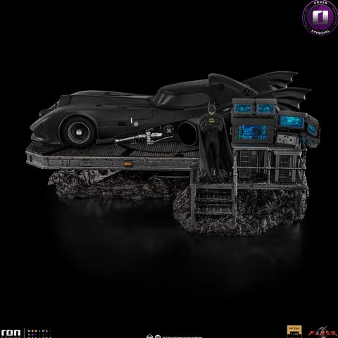 Batmobile Deluxe The Flash Movie Art Scale 1/10 Iron Studios
