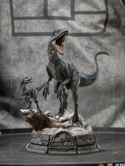 Blue and Beta Deluxe - Jurassic World: Dominion - Art Scale 1/10 - Iron Studios