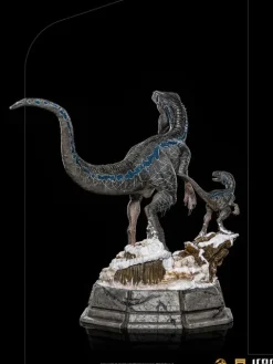 Blue and Beta Deluxe - Jurassic World: Dominion - Art Scale 1/10 - Iron Studios