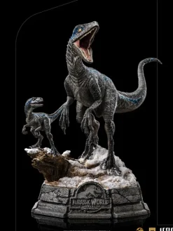 Blue and Beta Deluxe - Jurassic World: Dominion - Art Scale 1/10 - Iron Studios