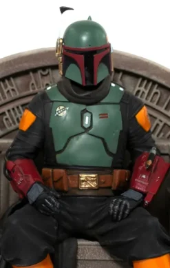 Boba Fett on Throne - Star Wars: The Mandalorian - Art Scale 1/10 - Iron Studios