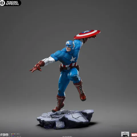 Captain America Infinity Gauntlet Diorama BDS Art Scale 1/10 Iron Studios