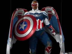 Captain America Sam Wilson (Closed Wings Version) - The Falcon and the Winter Soldier - Legacy Replica 1/4 - Iron Studios