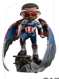 Captain America Sam Wilson The Falcon and the Winter Soldier Minico Iron Studios