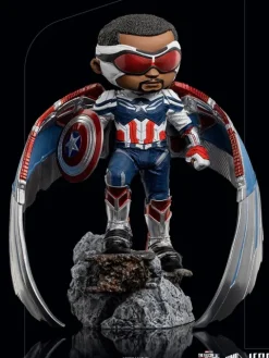 Captain America Sam Wilson The Falcon and the Winter Soldier Minico Iron Studios