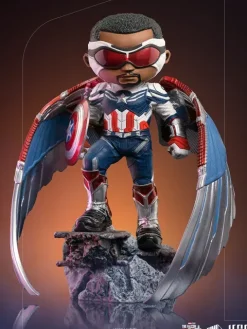 Captain America Sam Wilson The Falcon and the Winter Soldier Minico Iron Studios