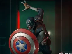 Captain America Zombie What If...? Art Scale 1/10 Iron Studios