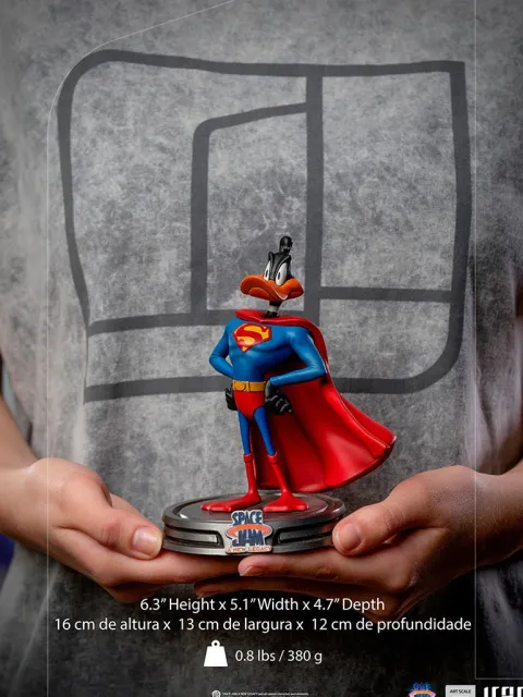 Daffy Duck Superman Space Jam: A New Legacy Art Scale 1/10 Iron Studios