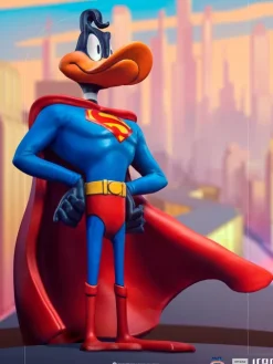 Daffy Duck Superman Space Jam: A New Legacy Art Scale 1/10 Iron Studios