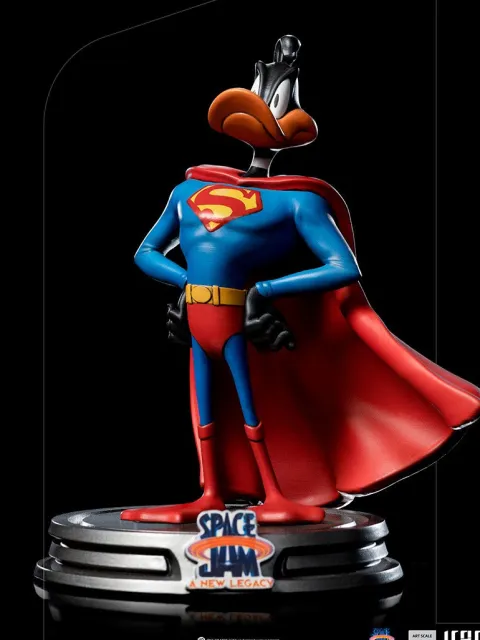 Daffy Duck Superman Space Jam: A New Legacy Art Scale 1/10 Iron Studios