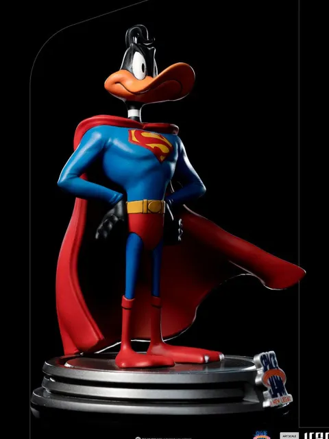 Daffy Duck Superman Space Jam: A New Legacy Art Scale 1/10 Iron Studios