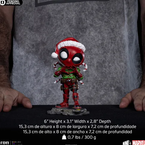 Deadpool (Holidays Version) Marvel Comics Minico Iron Studios