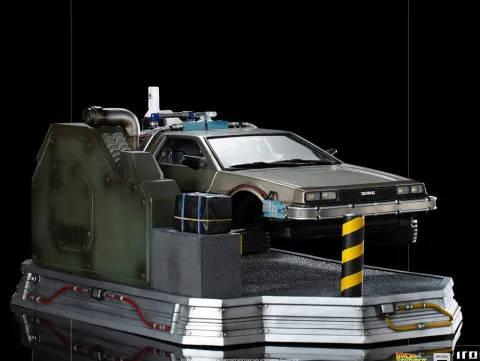Delorean Back to the Future II Art Scale 1/10 Iron Studios