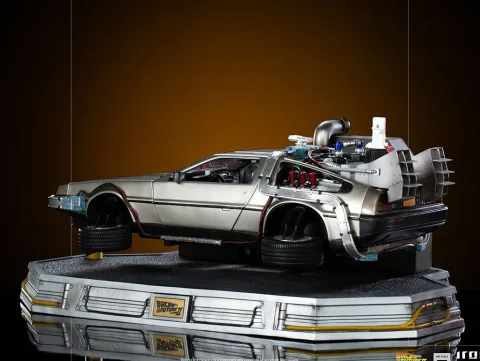 Delorean Back to the Future II Art Scale 1/10 Iron Studios