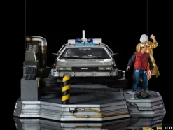 Delorean Full Set Deluxe Back to the Future II Art Scale 1/10 Iron Studios