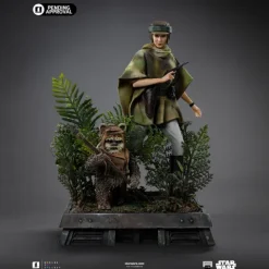 Digital Pre-Order - Statue Leia and Wicket - Star Wars Episode VI - Art Scale 1/10 - Iron Studios