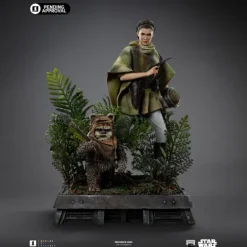 Digital Pre-Order - Statue Leia and Wicket - Star Wars Episode VI - Art Scale 1/10 - Iron Studios