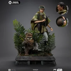 Digital Pre-Order - Statue Leia and Wicket - Star Wars Episode VI - Art Scale 1/10 - Iron Studios