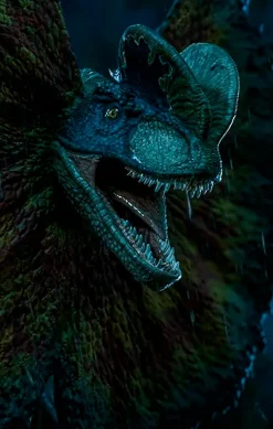 Dilophosaurus - Jurassic Park - Art Scale 1/10 - Iron Studios