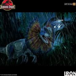Dilophosaurus - Jurassic Park - Art Scale 1/10 - Iron Studios
