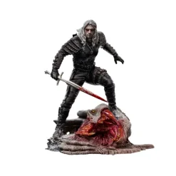 Geralt of Rivia - The Witcher - BDS Art Scale 1/10 - Iron Studios