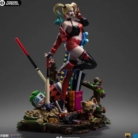 Harley Quinn Deluxe Gotham City Sirens Art Scale 1/10 Iron Studios