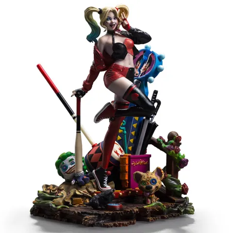 Harley Quinn Deluxe Gotham City Sirens Art Scale 1/10 Iron Studios