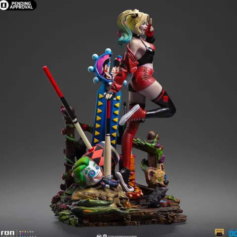 Harley Quinn Deluxe Gotham City Sirens Art Scale 1/10 Iron Studios