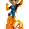 Human Torch (Blue Suit version) The Fantastic Four: First Steps Minico Iron Studios