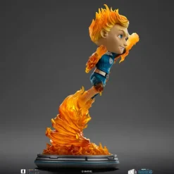 Human Torch (Blue Suit version) The Fantastic Four: First Steps Minico Iron Studios