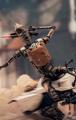 IG-11 and The Child - Star Wars: The Mandalorian - BDS Art Scale 1/10 - Iron Studios