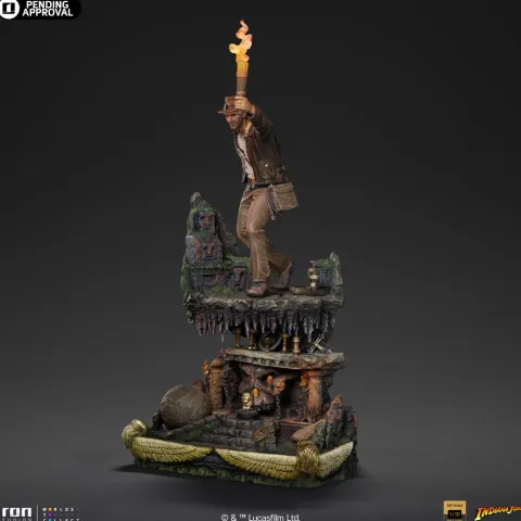 Indiana Jones Deluxe Indiana Jones Art Scale 1/10 Iron Studios