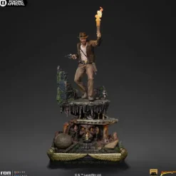 Indiana Jones Deluxe Indiana Jones Art Scale 1/10 Iron Studios