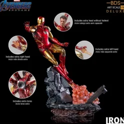 Iron Man Mark LXXXV Deluxe - Avengers: Endgame - BDS Art Scale 1/10 - Iron Studios