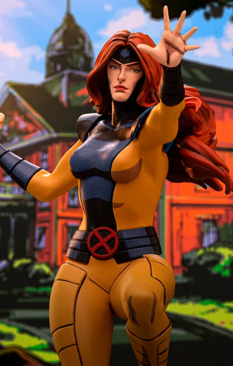Jean Grey XMen '97 Art Scale 1/10 Iron Studios