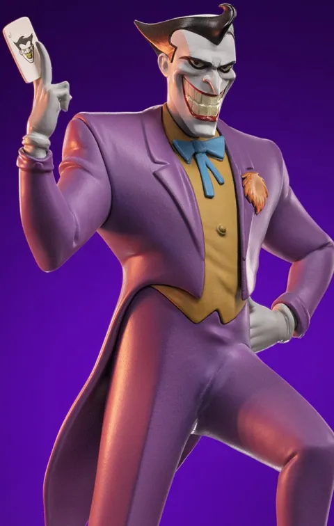 Joker - Batman Animated Series - Art Scale 1/10 - Iron Studios