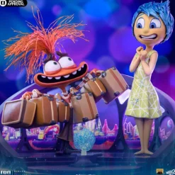 Joy and Anxiety - Inside Out 2 - Art Scale 1/10 - Iron Studios