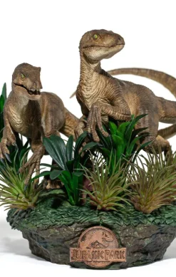 Just The Two Raptors - Jurassic Park - Art Scale 1/10 - Iron Studios