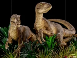 Just The Two Raptors - Jurassic Park - Art Scale 1/10 - Iron Studios