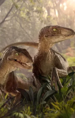 Just The Two Raptors - Jurassic Park - Art Scale 1/10 - Iron Studios