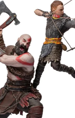 Kratos and Atreus - God of War - BDS Art Scale 1/10 - Iron Studios