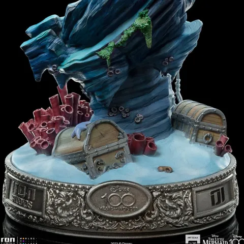 Little Mermaid 100 Years Version Disney 100th Little Mermaid Art Scale 1/10 Iron Studios