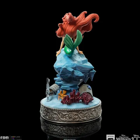 Little Mermaid 100 Years Version Disney 100th Little Mermaid Art Scale 1/10 Iron Studios