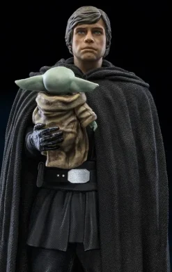 Luke Skywalker and Grogu - Star Wars: The Mandalorian - Art Scale 1/10 - Iron Studios