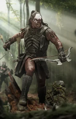 Lurtz UrukHai Leader The Lord of the Rings Art Scale 1/10 Iron Studios
