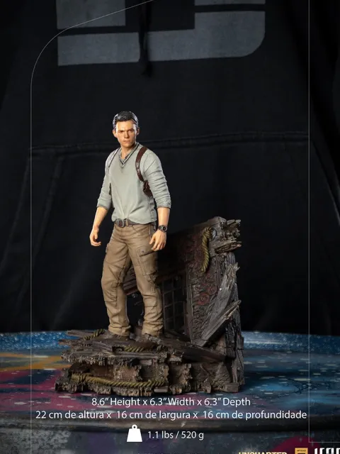 Nathan Drake Deluxe Uncharted (Movie) Art Scale 1/10 Iron Studios