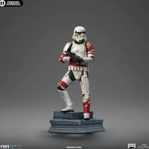 Night Trooper Star Wars: Ahsoka Series Art Scale 1/10 Iron Studios